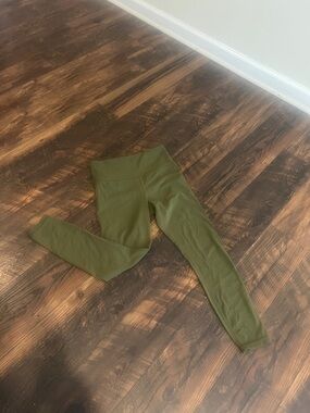 Athleta Olive Green High-Rise Leggings ultra high rise elation 7/8 tights